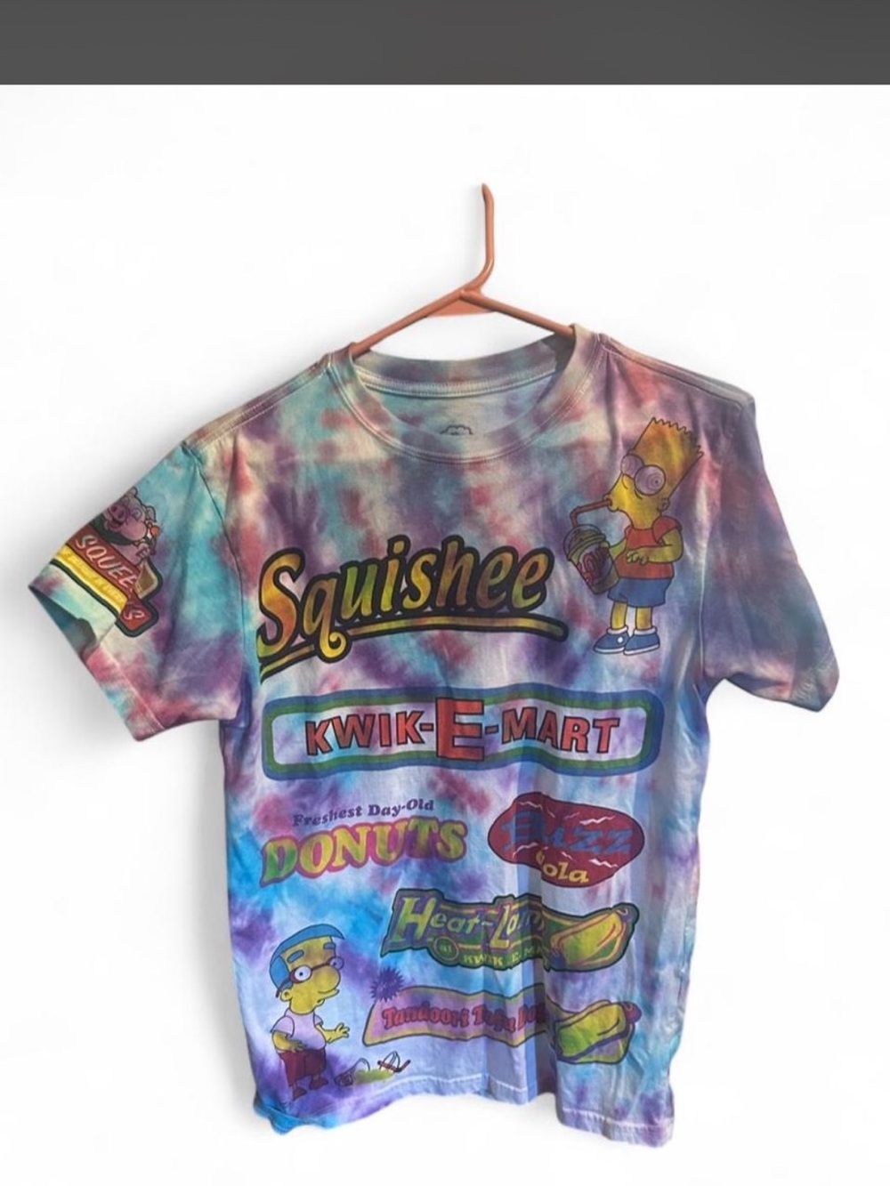 Tie-Dye Kwik-E-Mart Simposons Men’s T-Shirt - Multicolor